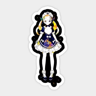 Azur Lane Aqua Minato Pop Art Sticker